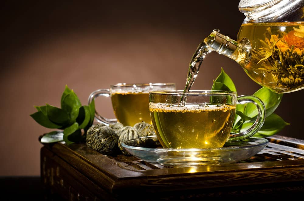 زمان مصرف چای سبز